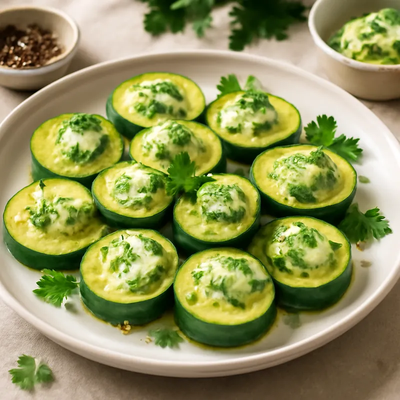 Sous-Vide Frühlingshafte Zucchini mit histaminarmer Kräuterbutter – Perfekt leicht & lecker